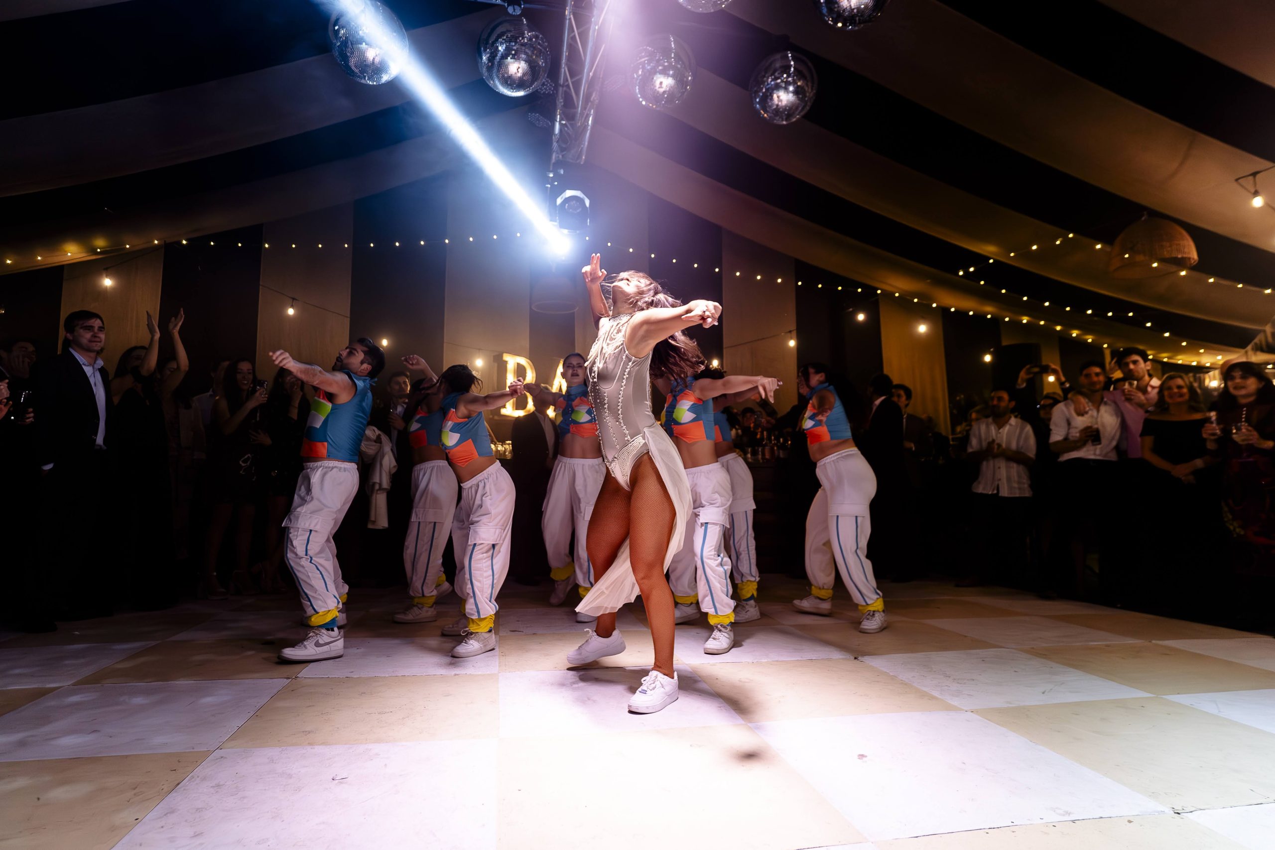 Evento en acción