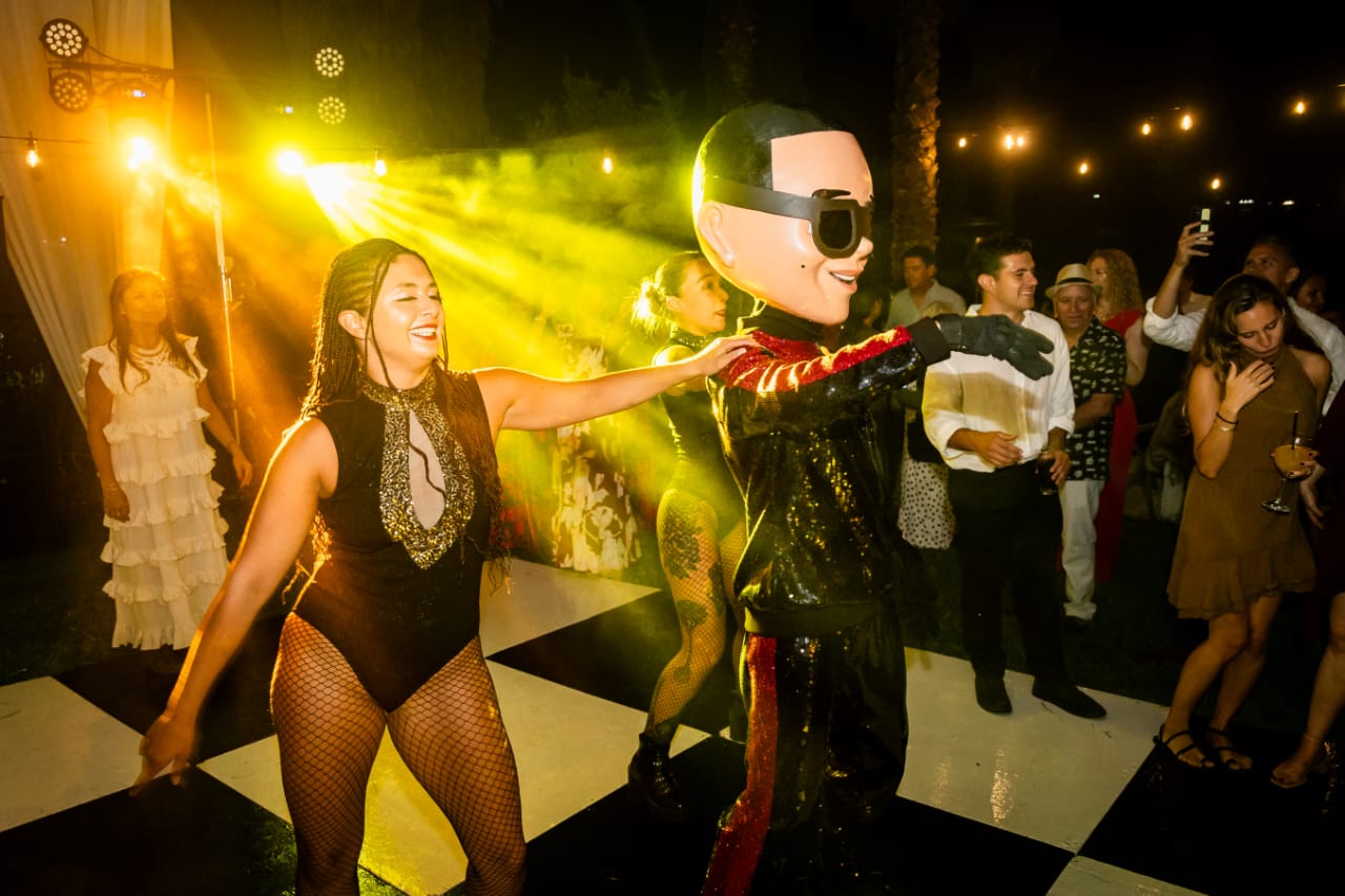 Evento en acción